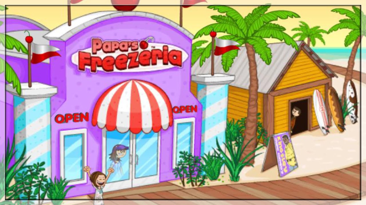 UCIECZKA DO RAJU NA LODY DO PAPA'S FREEZERIA! Darmowe Gry Online