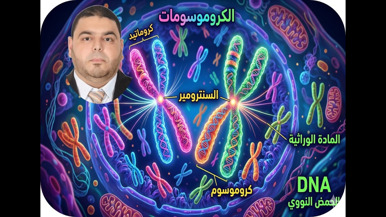 الانقسام الخلوي الجزء 2 من3 الصف الثاني الاعدادي الوحدة 3 التكاثر في الكائنات الحية