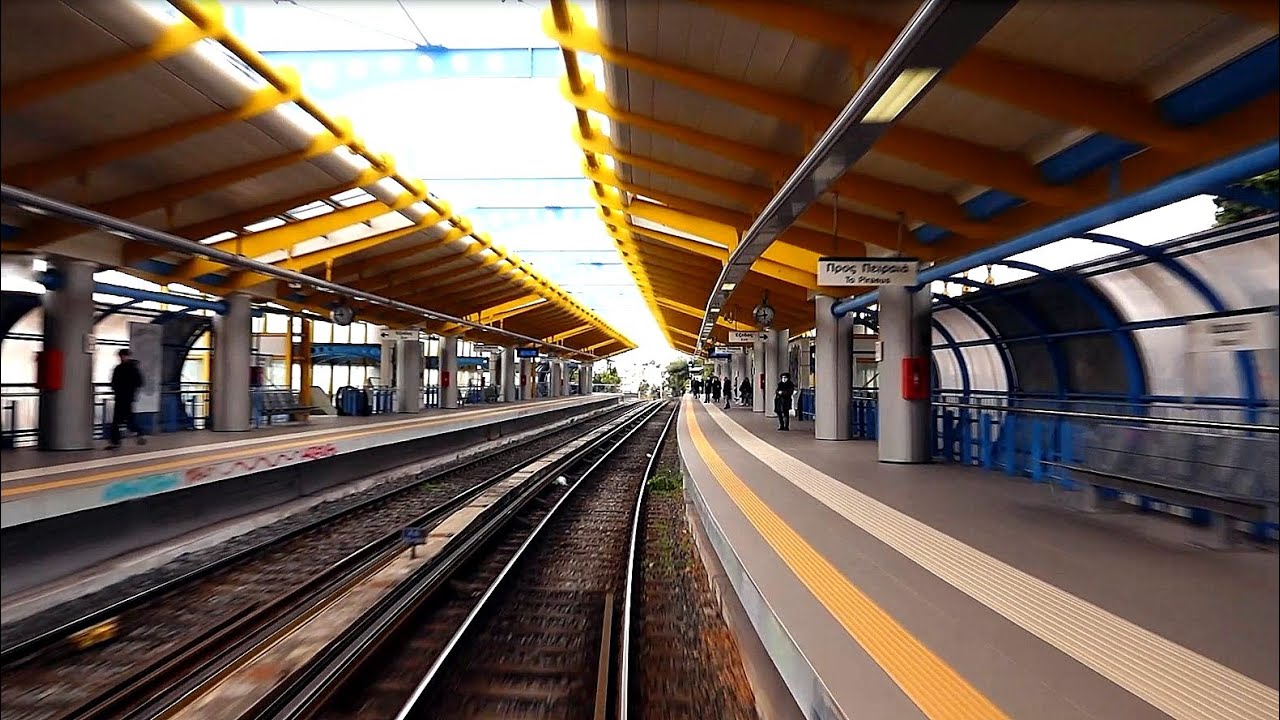 Driver's View Athens Metro Line 1: Kifissia - Attiki - [416]