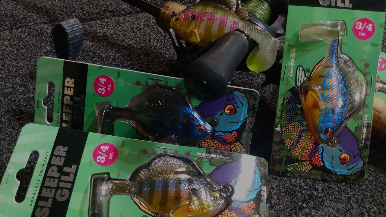 Trying Out The New Megabass Sleeper Gill