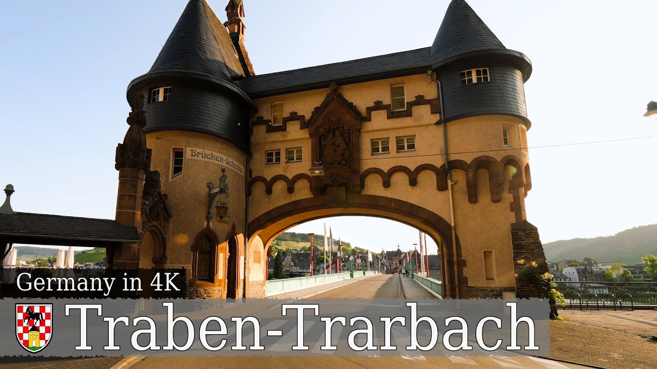 【4K】 Traben-Trarbach | Video Walk Around The Charming City Located Between Vineyards And The Moselle