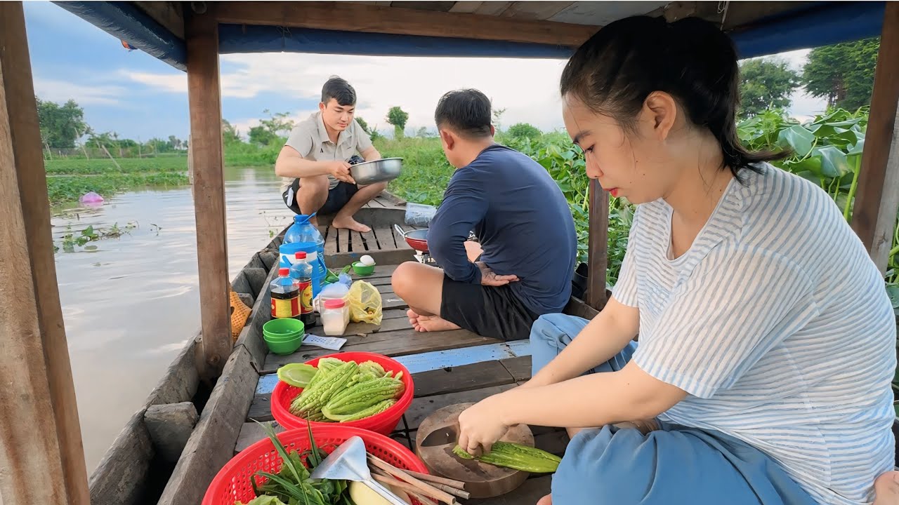Buổi Chiều Không Đi Câu Mấy Anh Em Ra Sông Nấu Bữa Cơm Dân Dã | TAG#32