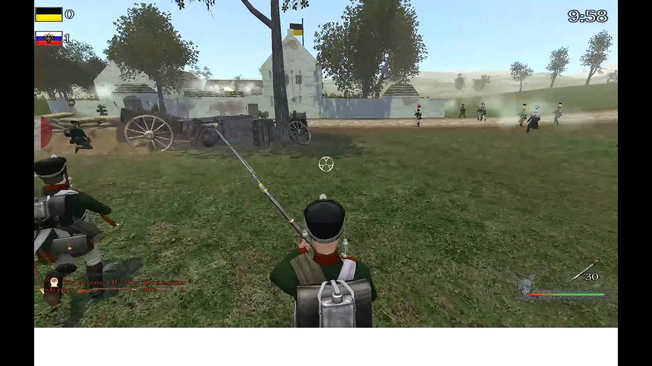 Custom Map 17 map (defending and attacking) in Mount & Blade Warband: Napoleonic Wars
