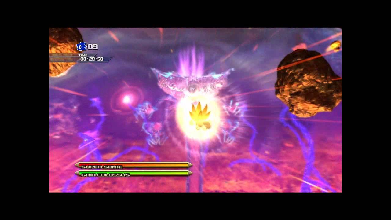 Sonic Unleashed final boss (Xbox 360 and Wii Merged)