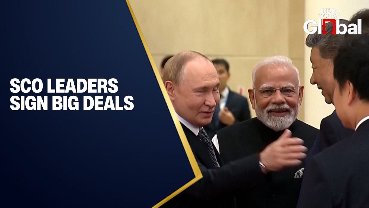 SCO Summit 2026 LIVE : Modi, Putin & Xi Witness Agreement Signing