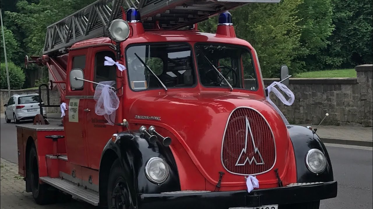 Als die Feuerwehr noch im Käfer kam