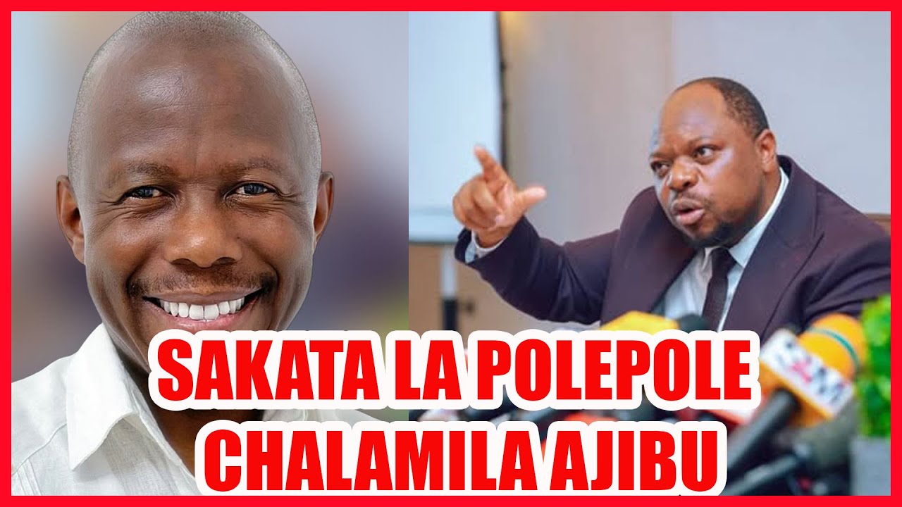 MASWALI MAGUMU YA WAANDISHI KWA RC CHALAMILA SAKATA LA POLEPOLE AJIBU