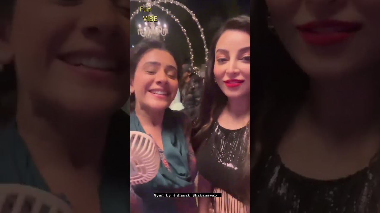 Jhanak Serial Fun BTS 😍✨Hiba Nawab #jhanak #bts #behindthescenes #fun #hibanawab