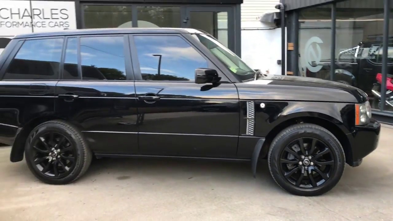 2008/08 Land Rover Range Rover 3.6 TDV8 Vogue Auto Java Black