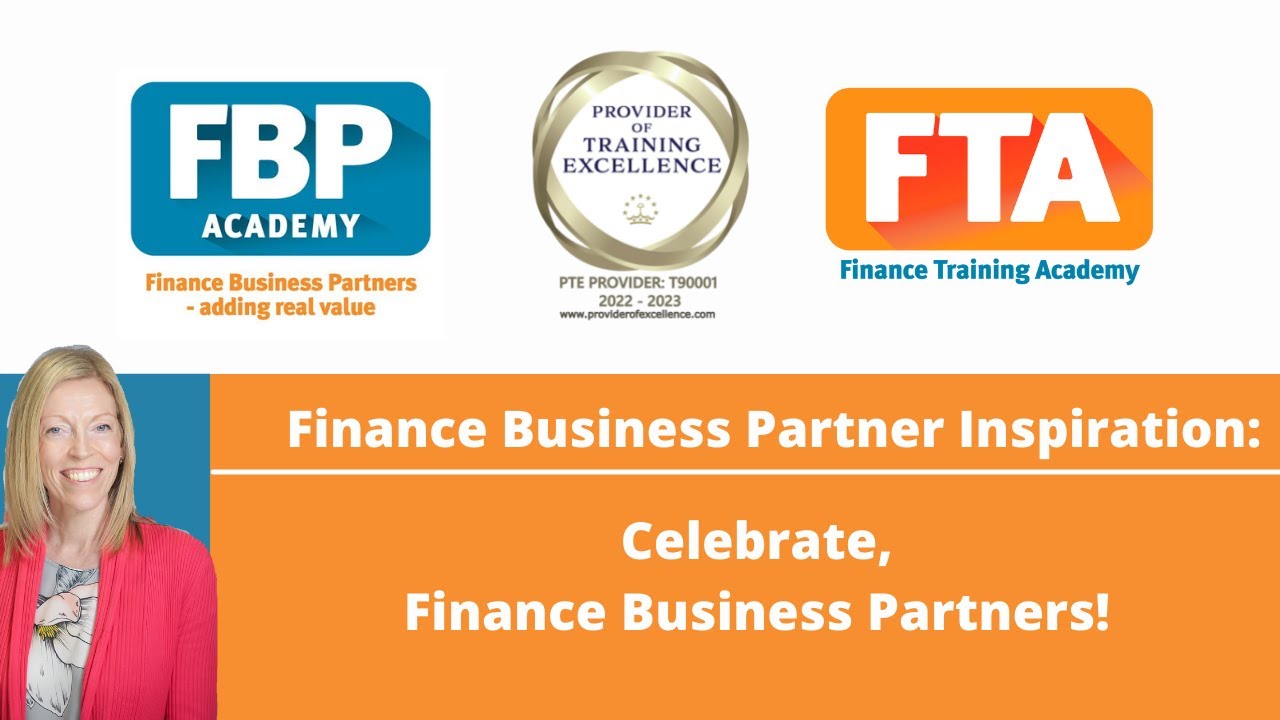 Celebrate, Finance Business Partners!