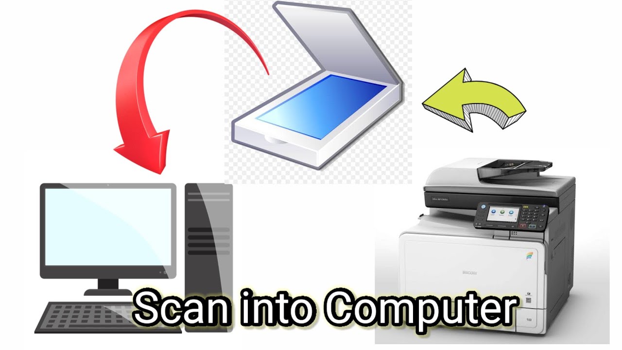 Сетевое сканирование Ricoh mpc 305 | Сканирование SMB без установки драйверов | Сканирование на к...