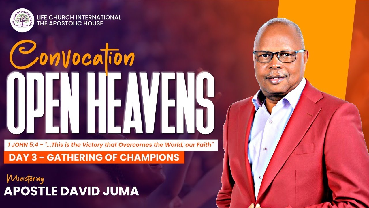 CONVOCATION 2025 || OPEN HEAVENS ll DAY 3 - GATHERING OF CHAMPIONS || 17TH APRIL 2025