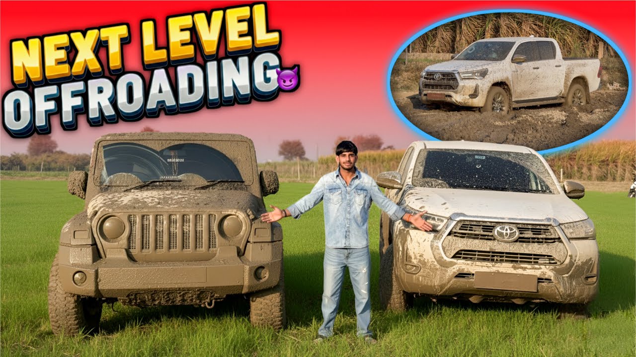 😳आज़ तो Hilux or thar सें next Level offroading कर दी || System hang 