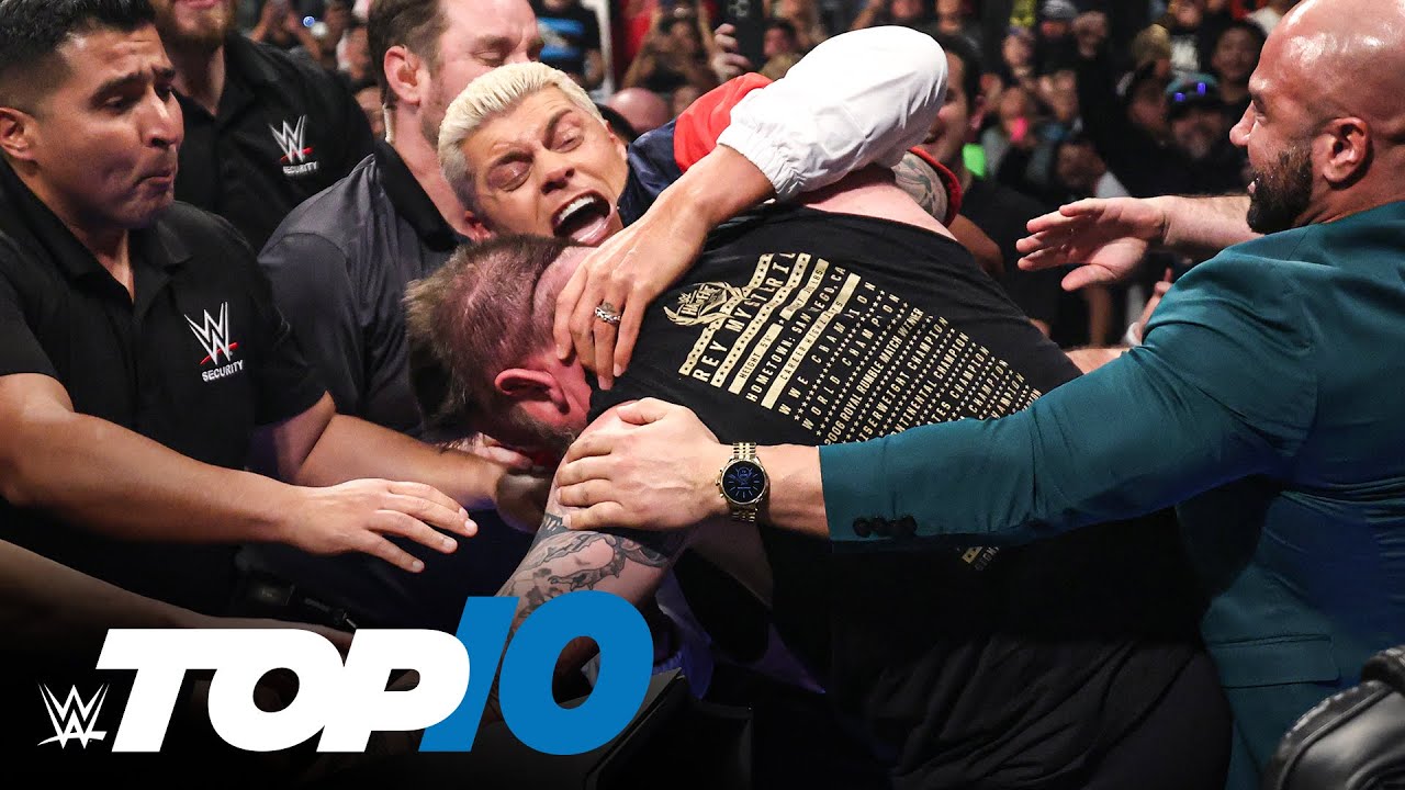10 лучших моментов пятничного SmackDown: WWE Top 10, 17 января 2024 г.
