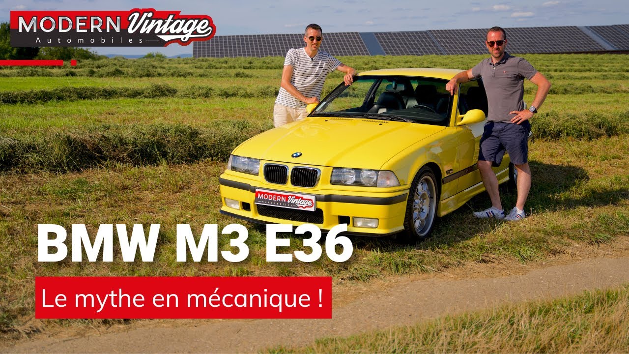 BMW M3 E36 / Le mythe en mécanique !