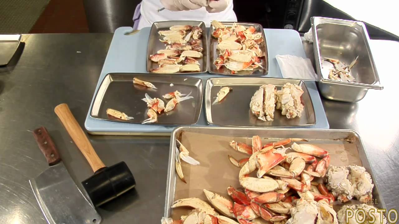 Del Posto Spaghetti with Dungeness Crab HD