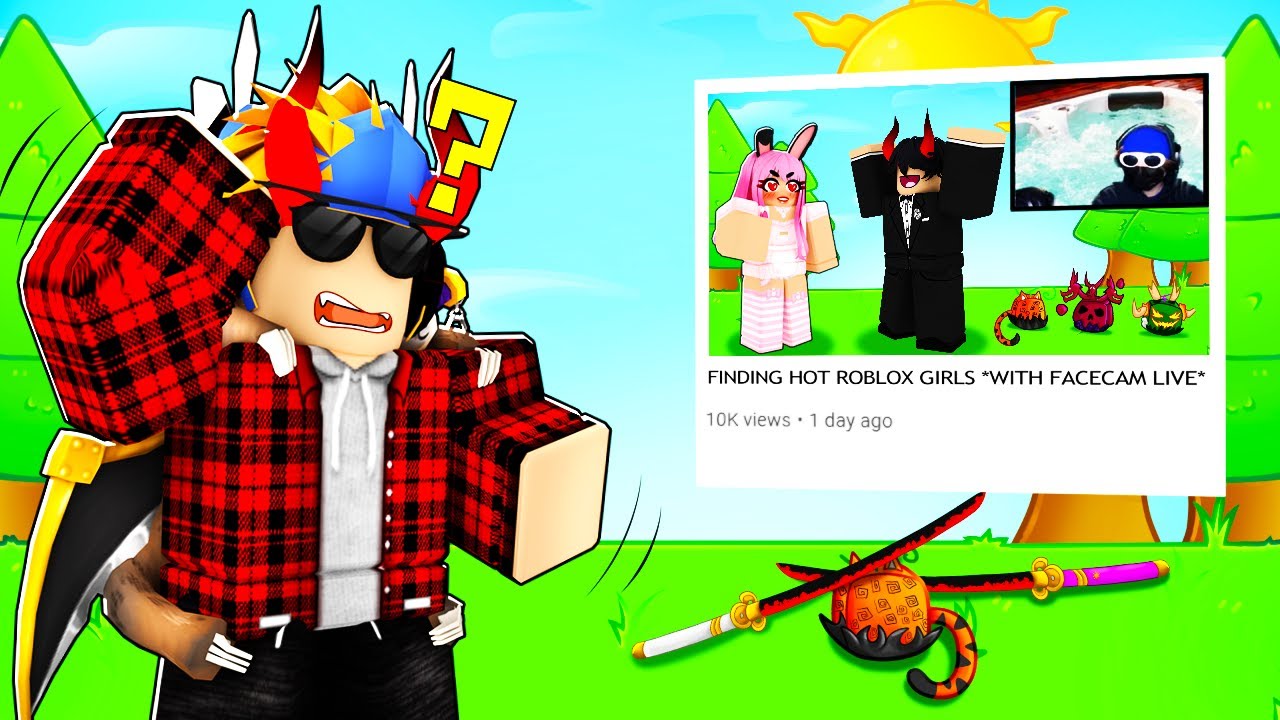 This Streamer Turned On His FACECAM And This Happened... (ROBLOX BLOX FRUIT)
