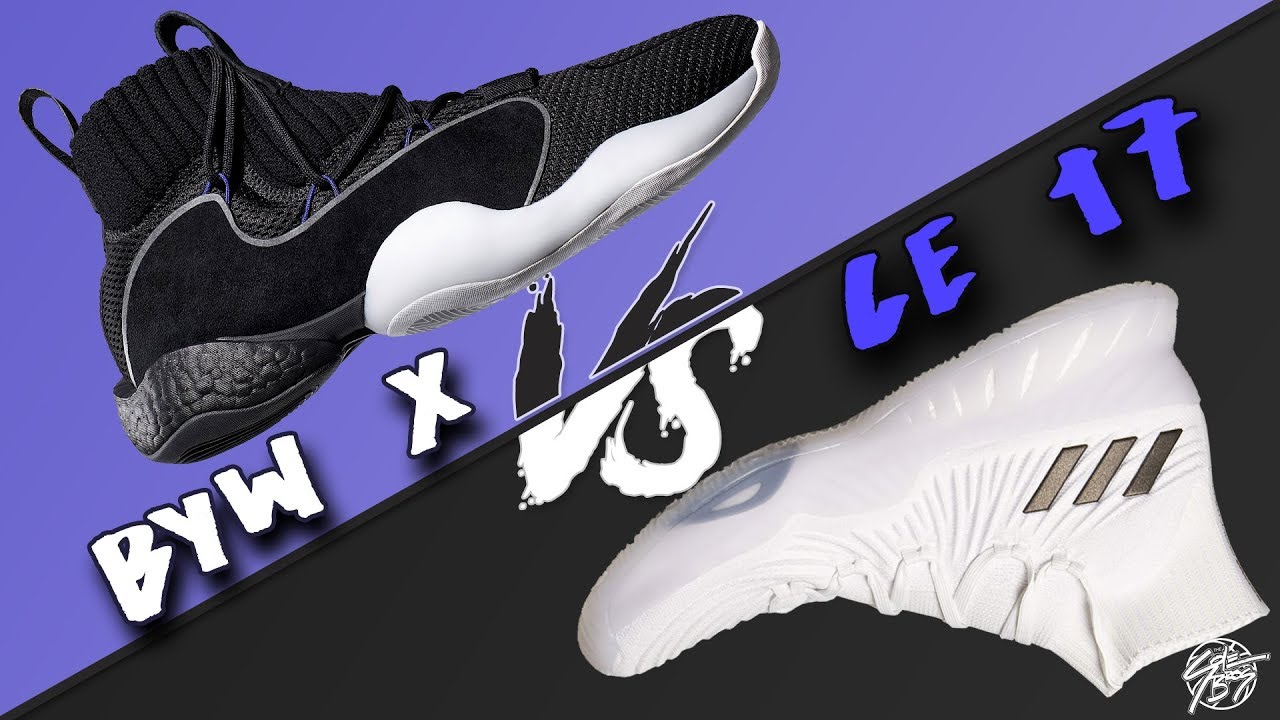 Adidas Crazy BYW (Boost You Wear) X vs Crazy Explosive 2017!