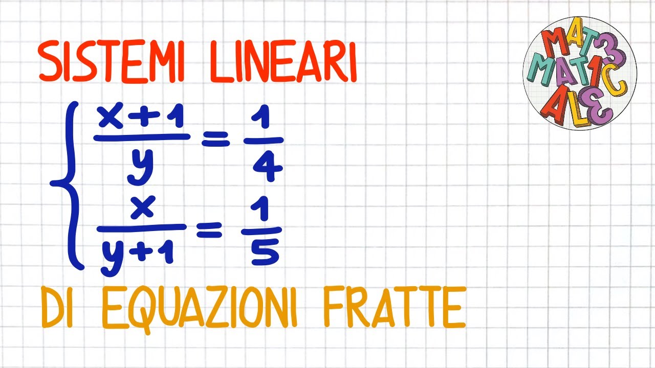SISTEMI LINEARI DI EQUAZIONI FRATTE 1                  _ SL55
