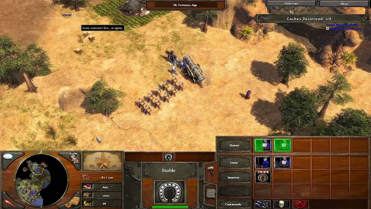 Age of Empires 3 - Act 1 - Blood - Mission 2 - Into The Caves