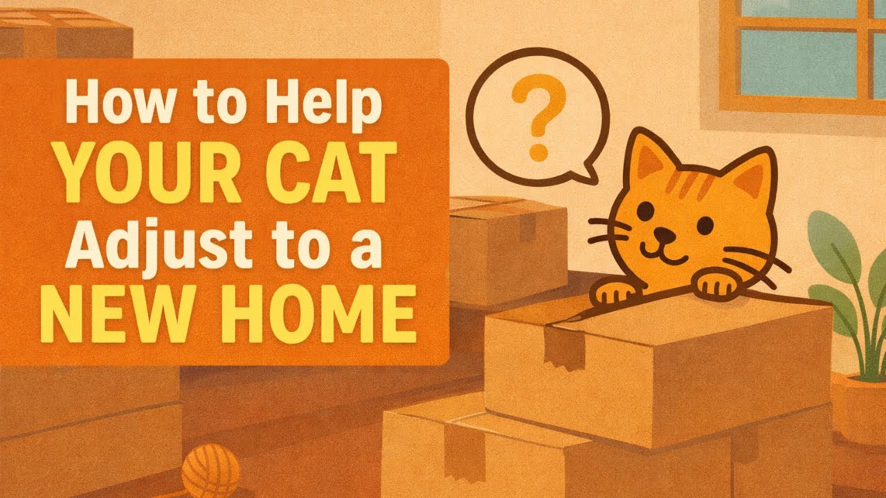 How to Help Your Cat Adjust to a New Home
