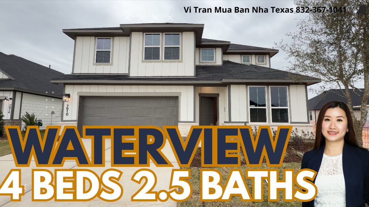 V712 - CYPRESS TX - NHÀ LẦU VIEW HỒ KHU VỰC ĐI LẠI THUẬN TIỆN - AN NINH KHÔNG LŨ LỤT