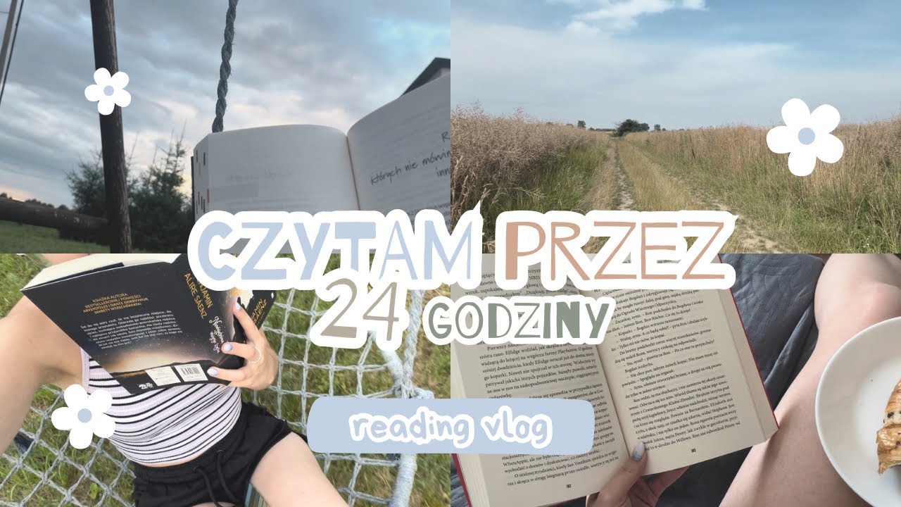 czytam przez 24 godziny 📚🍃 reading vlog