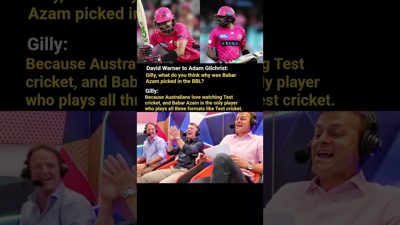 Babar Azam in BBL:Fun During Commentary 