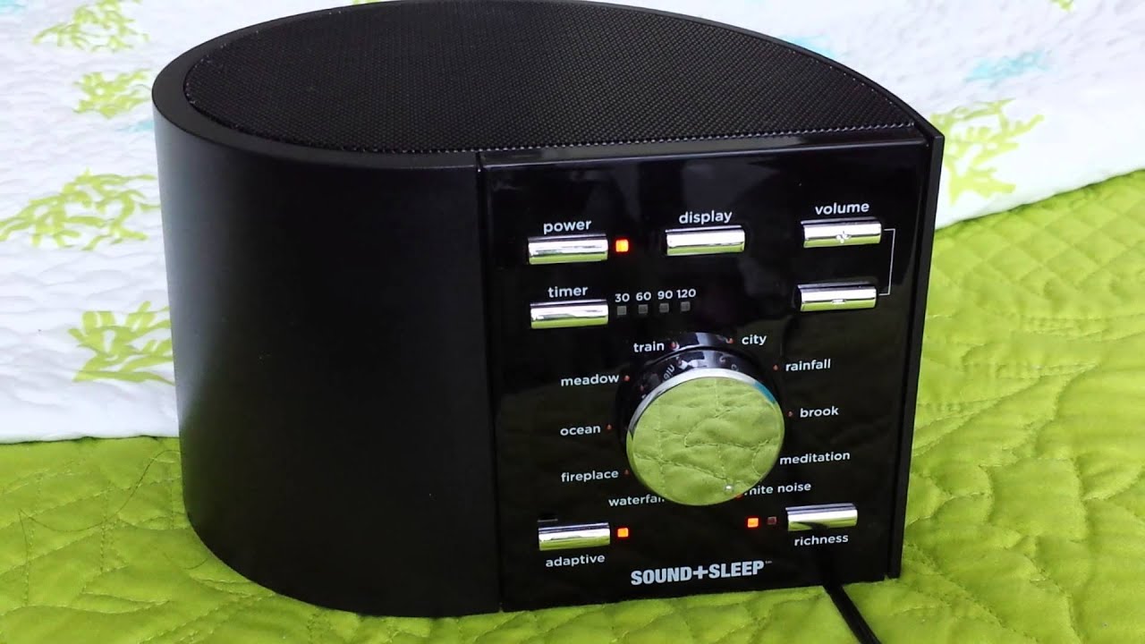Ecotones Sound + Sleep Machine | Adaptive Sound Technology