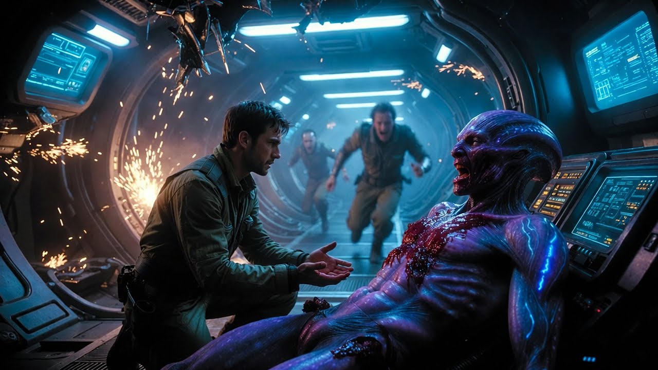 Alien Medics Ran for Their Lives—One Human Stayed Calm and Said “Easy, Buddy”  HFY Story