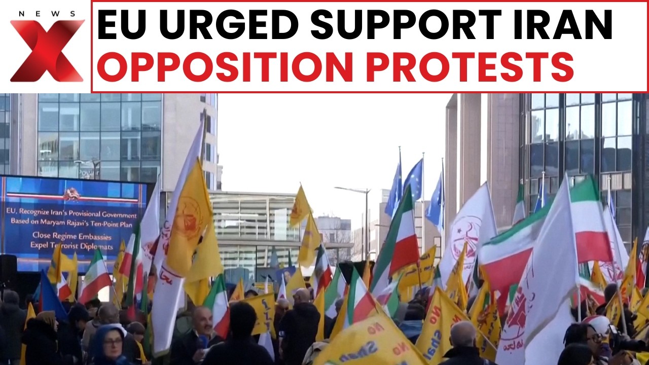 EU urged to recognise Iranian opposition amid protests calling for peaceful change | NewsX