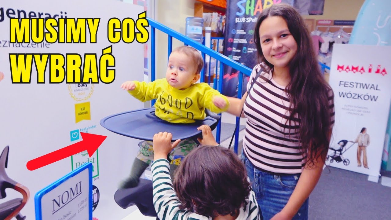 Czas na KRZESEŁKO DO KARMIENIA! Aisha na Wielkiej Scenie - Yoto MAMA Vlog