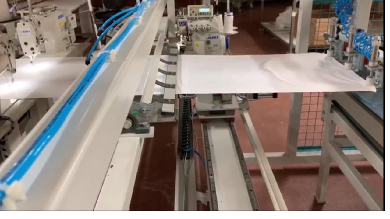 Nef-E  200  Yastık İç Kılıf Üretim Hattı  /  Pillow Incase Production line