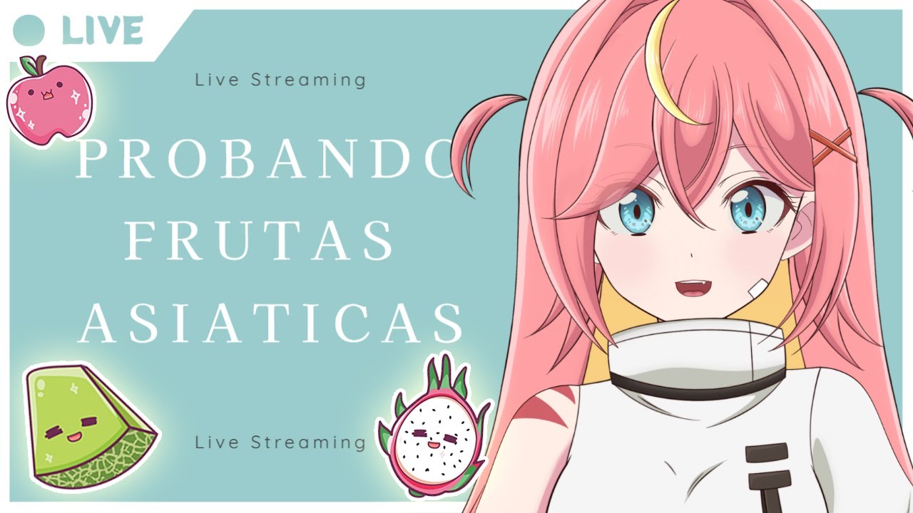 PRUEBO FRUTAS ASIATICAS! 🍈🍐【 WEBCAM 】#Vtuber | Kotori Hikari 🔥🐦