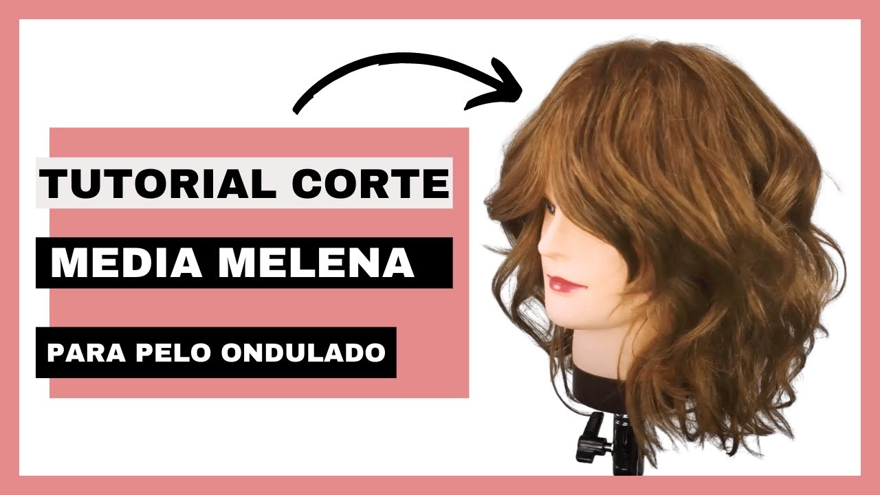 ✅ APRENDE a crear un corte de MEDIA MELENA facil Y RÁPIDO con este TUTORIAL 👍🏼