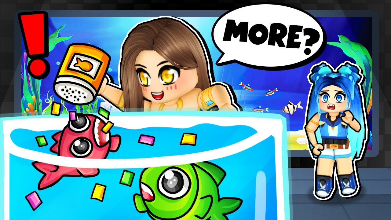 Opening Our First AQUARIUM In Roblox!