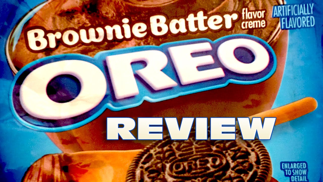 Brownie Batter Oreo Review - Oreo Oration