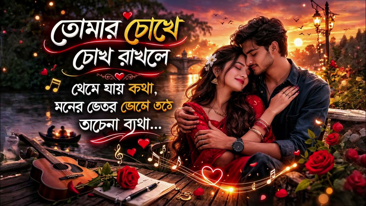Tomar Chokhe Harie Jai | Bengali Romantic Love Song 2026 | Soft Heart Touching Bangla Song