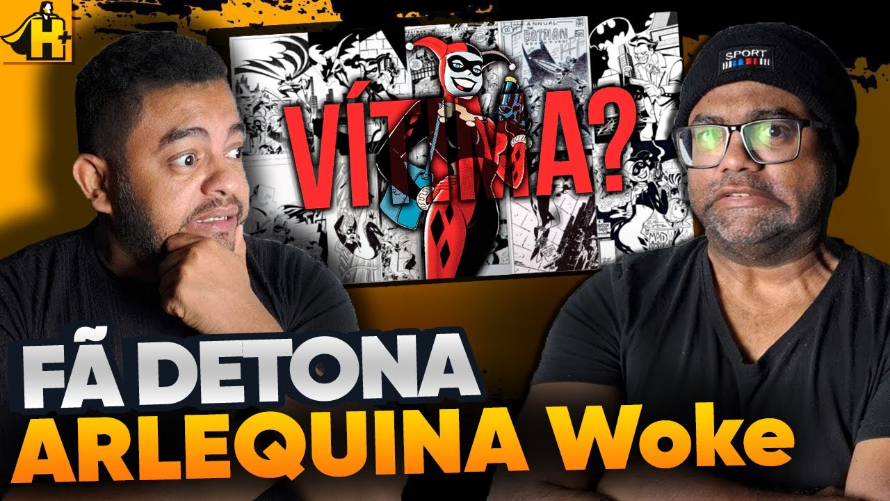 REACT - CANAL FÃ DE ARLEQUINA DESTRÓI A PERSONAGEM ATUAL