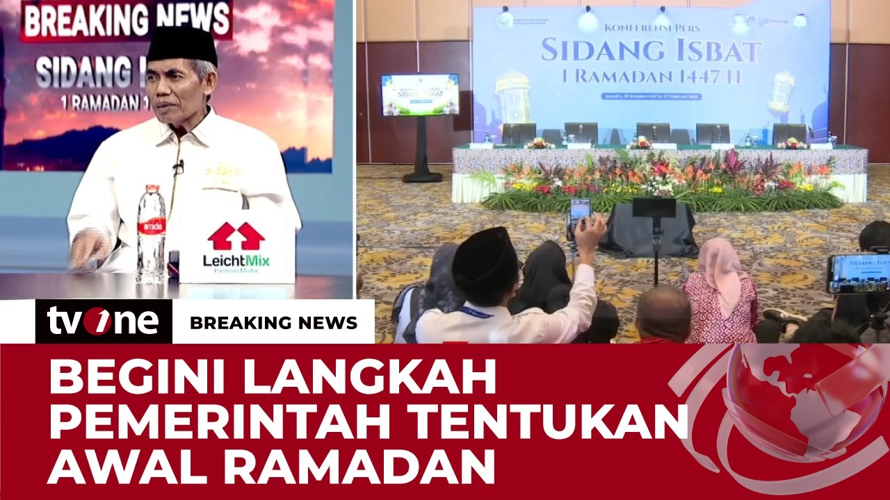 Sejumlah Langkah Menentukan Awal Ramadan dan Sidang Isbat | Breaking News