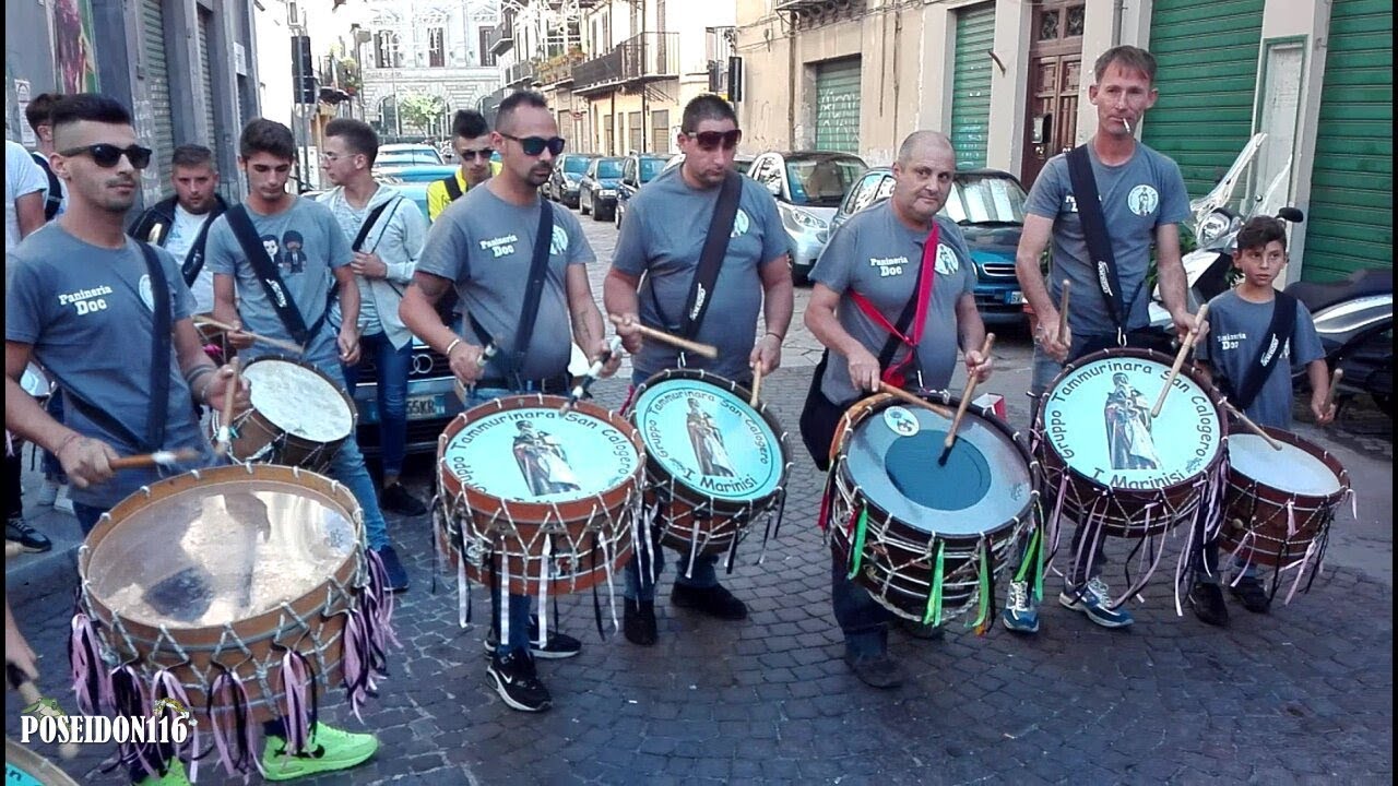 Tammurinara di San Calogero arrivano ai Lattarini di Palermo