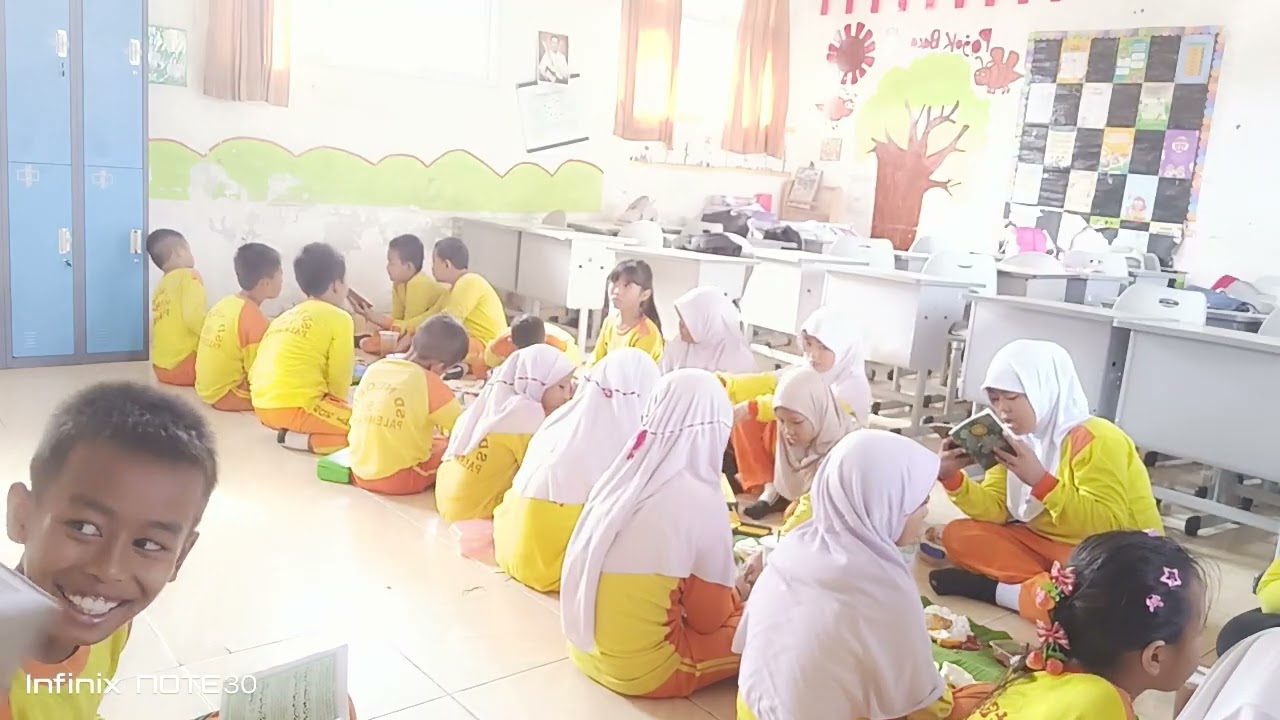 Makan bersama menyambut ramadhan kelas 5c