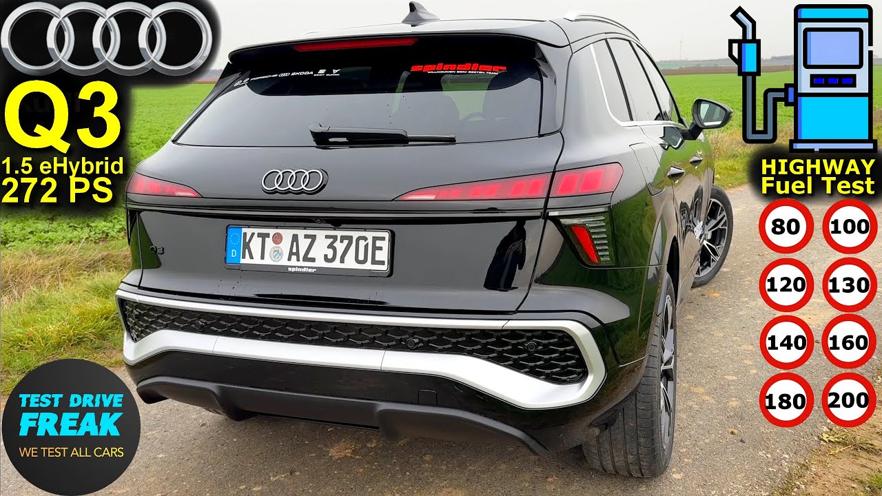 2025 Audi Q3 1.5L e-Hybrid (272 PS) TEST DRIVE 🚙 Fuel Consumption & Performance Review