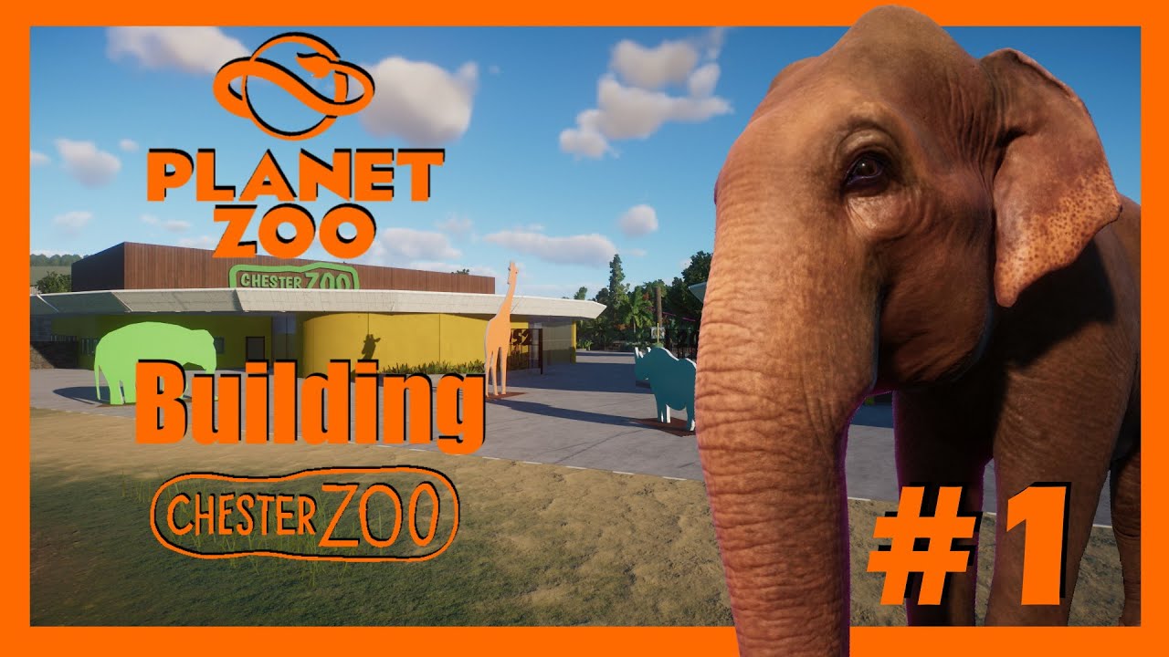 Building Chester Zoo &ndash; Entrance and Elephants! | Planet Zoo Ep.1