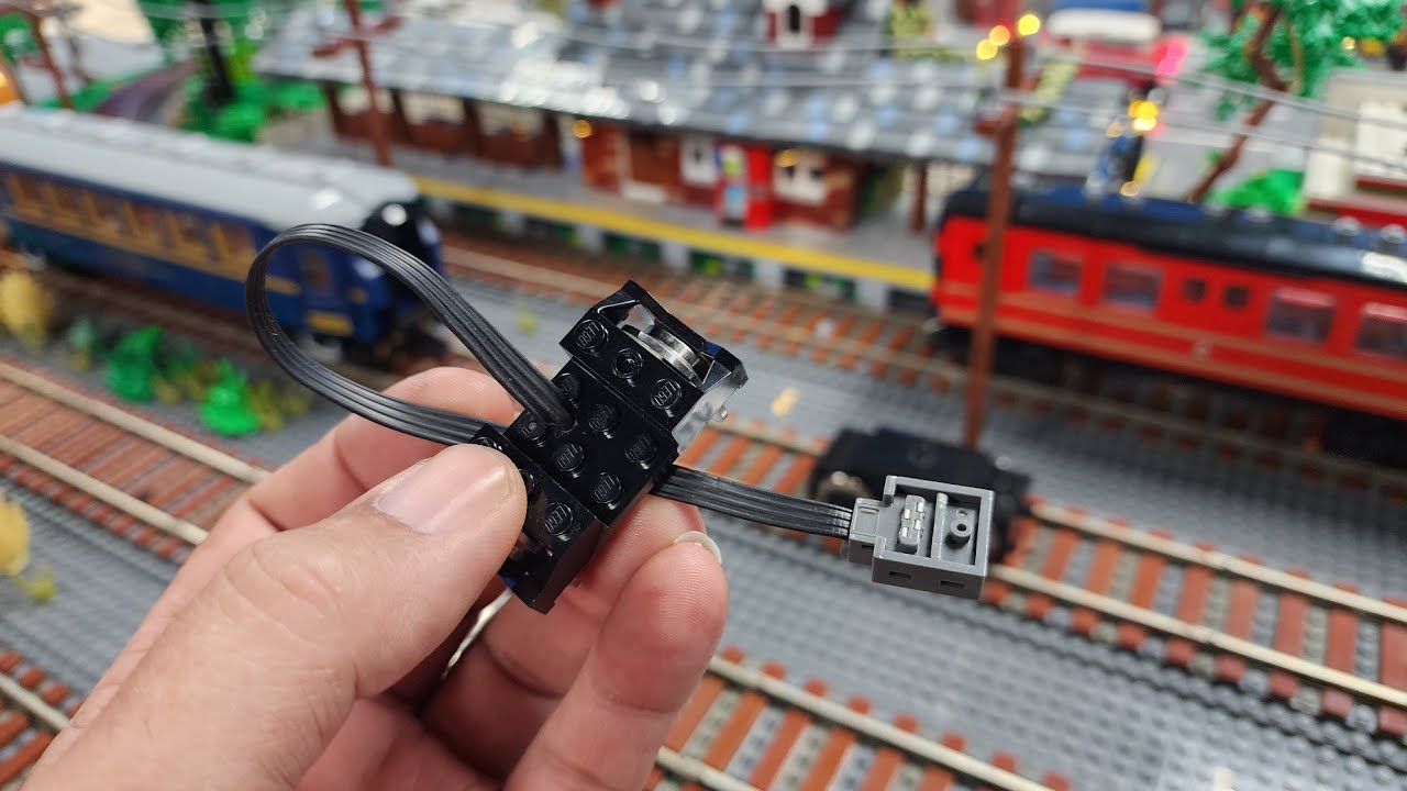Innovative Lego Train Power Solution: No More Batteries Needed!