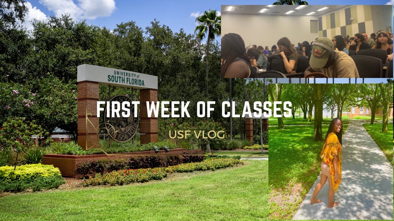 First Week Of Classes | USF Vlog
