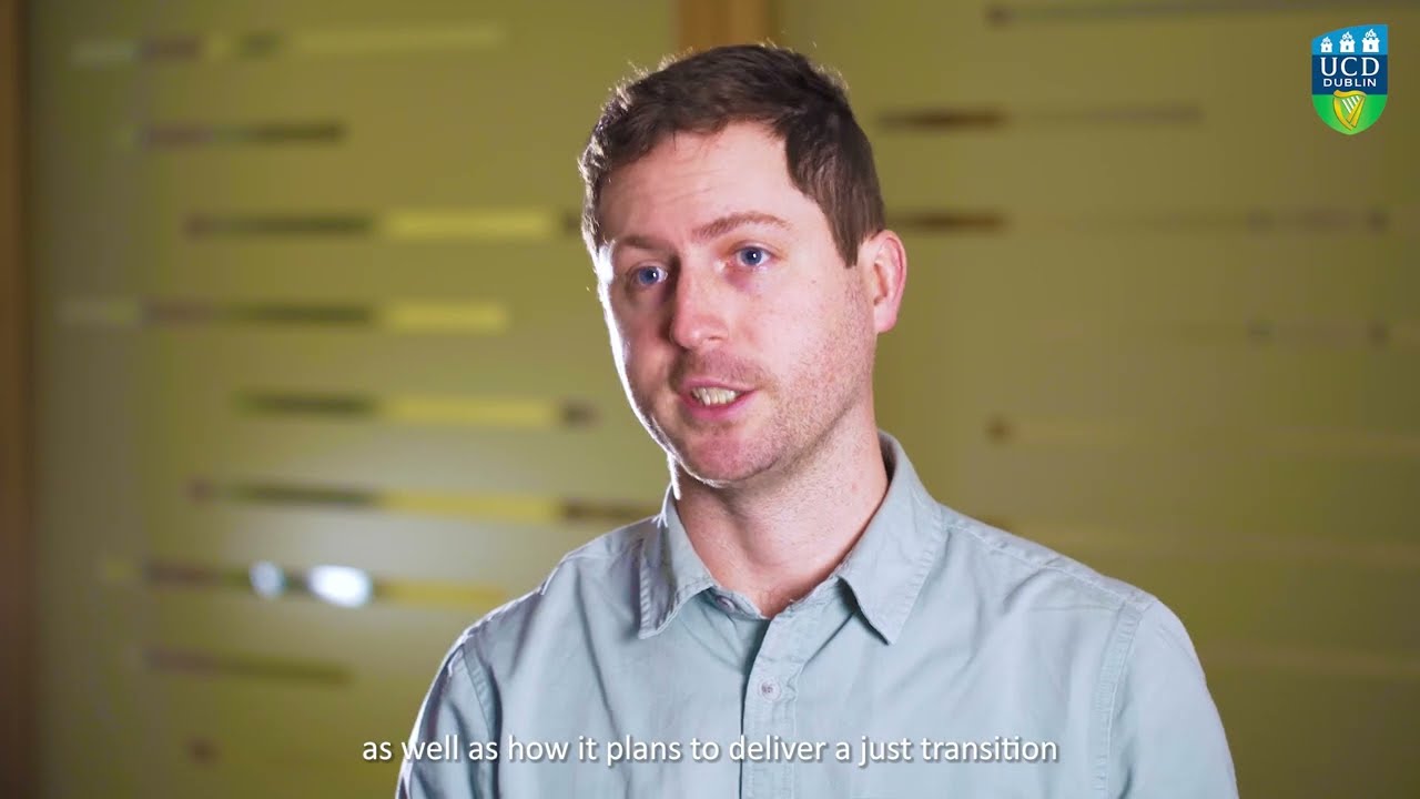 Dr Patrick Brodie:  UCD Sustainability Research Showcase