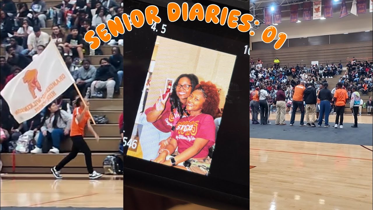 SENIOR DIARIES 01 :) pep rally + football game 