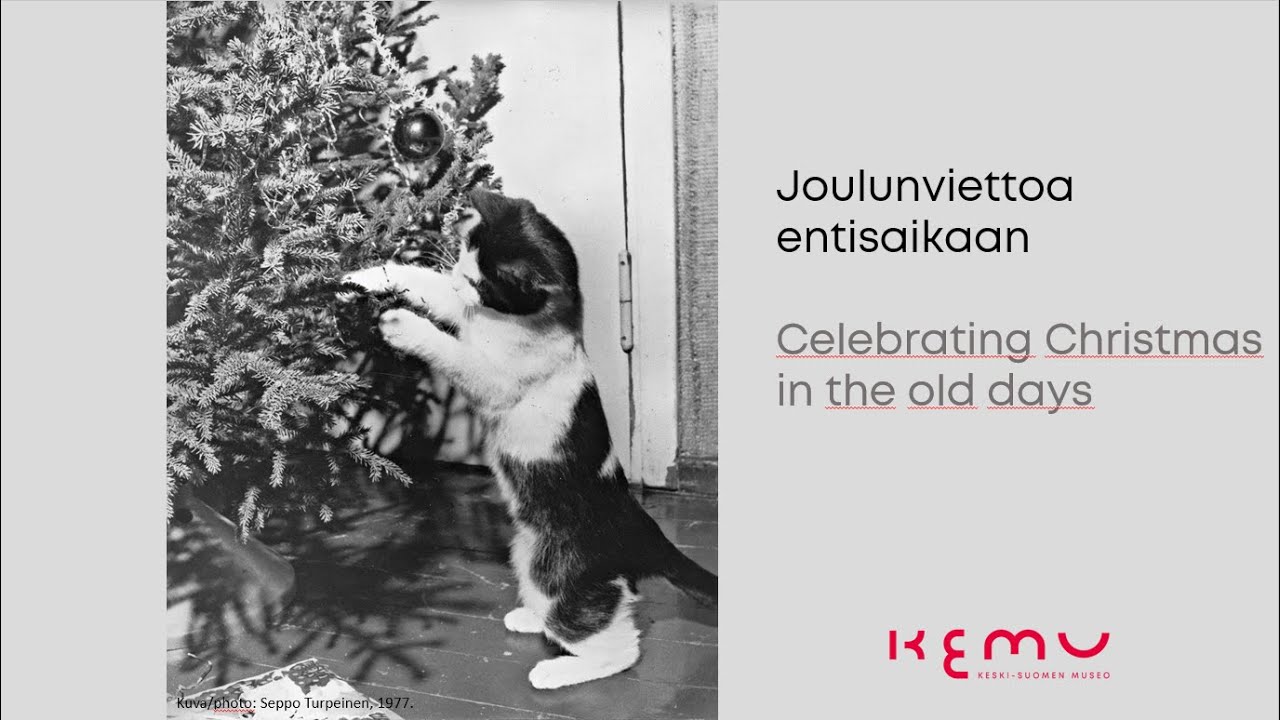 Joulunviettoa entisaikaan