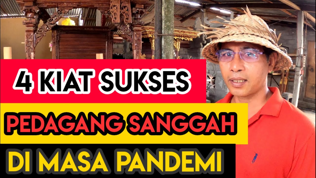 4 Kiat Sukses Pedagang Sanggah di Desa Kapal Bali